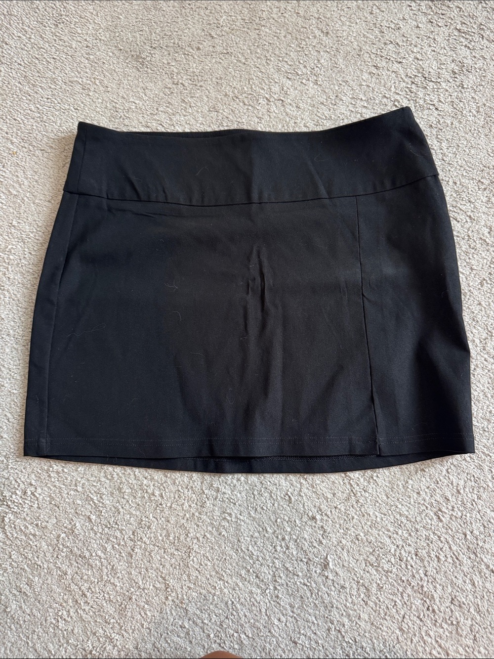 Wet Seal Black Stretch Mini Skirt